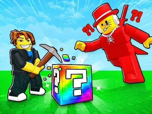Break a Lucky Block - mobile browser game