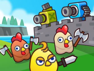 Merge Cannon: Chicken Defense Image