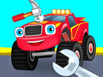 Monster Truck Repairing Image