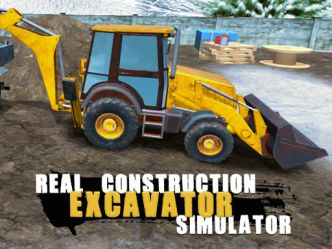 Real Construction Excavator Simulator Image
