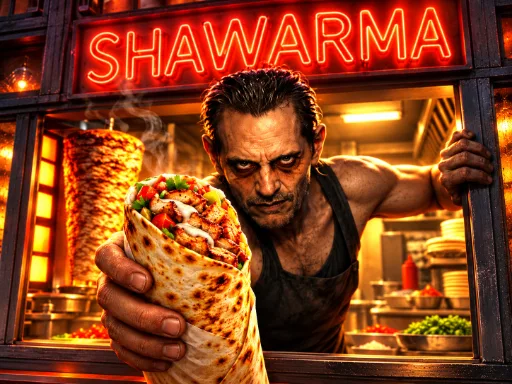 Scary Shawarma Kiosk: The Anomaly Unblocked | Masked Games