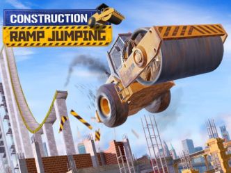 Construction Ramp Jumping Image